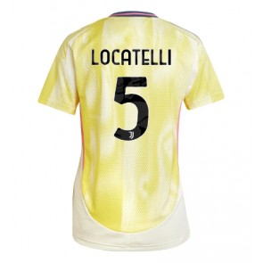 Juventus Manuel Locatelli #5 Dámské Venkovní Dres 2024-25 Krátký Rukáv